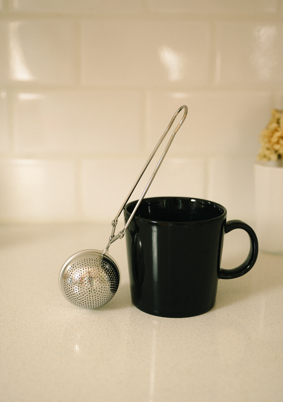 Bamboo Switch - Stainless Steel Tea Strainer | Infuser | Bestseller