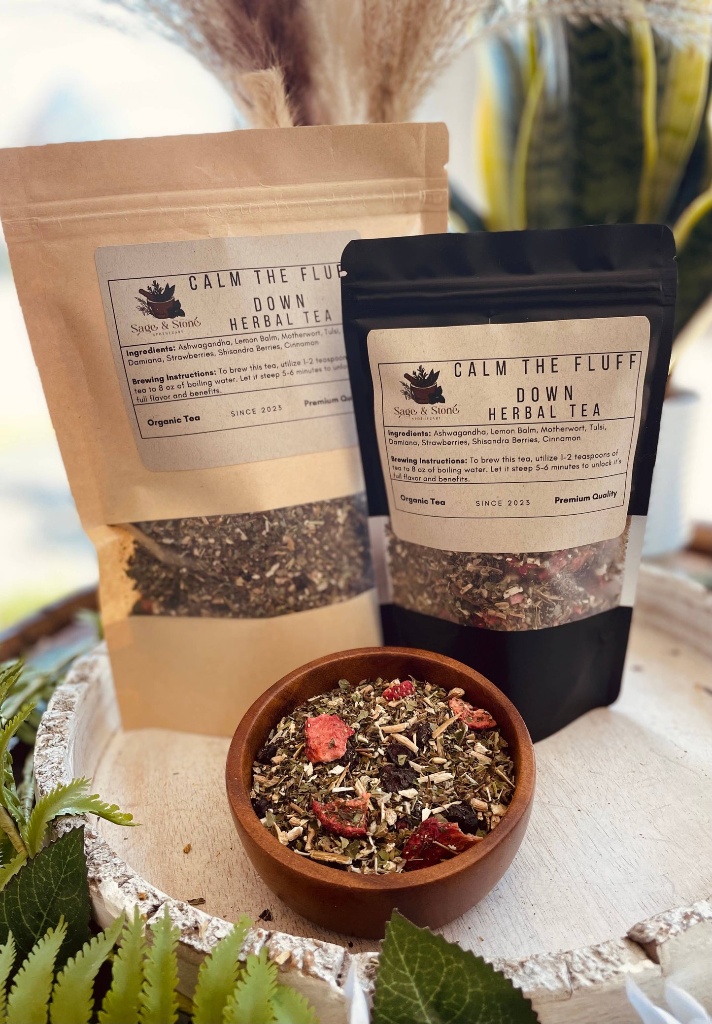 Sage & Stone Apothecary - Calm The Fluff Down Tea