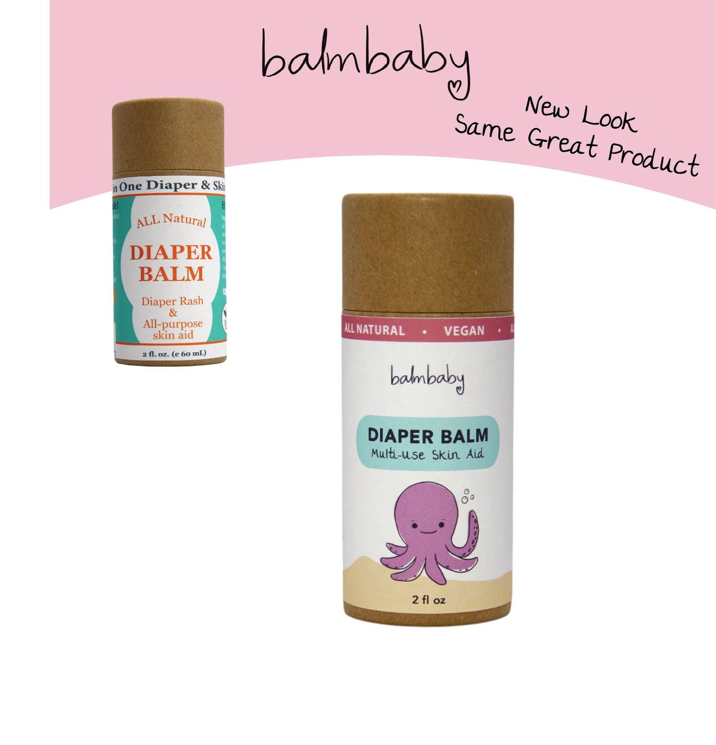 Taylor's Naturals - Balm Baby - Diaper Balm and ALL purpose skin aid - Eco Stick