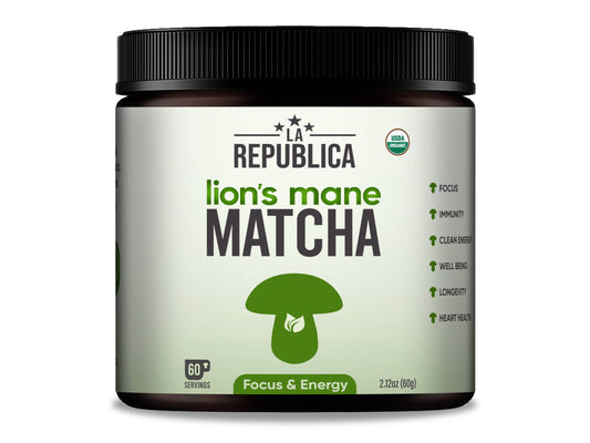 La Republica Coffee - USDA Organic MATCHA with Lion's Mane