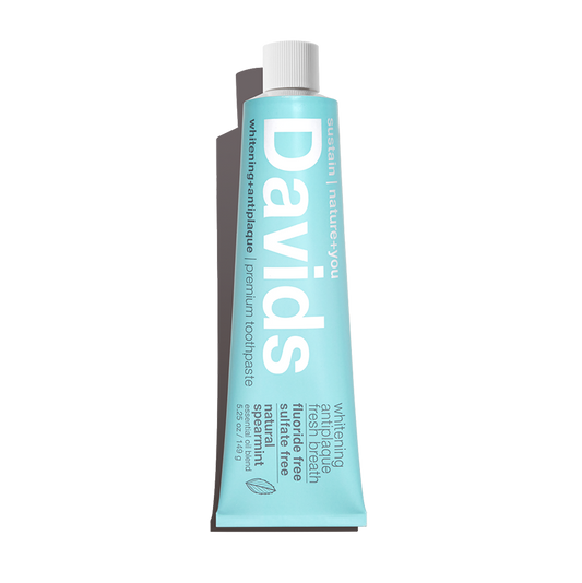 Davids Natural Toothpaste - Premium Toothpaste  (Spearmint) 5.25oz