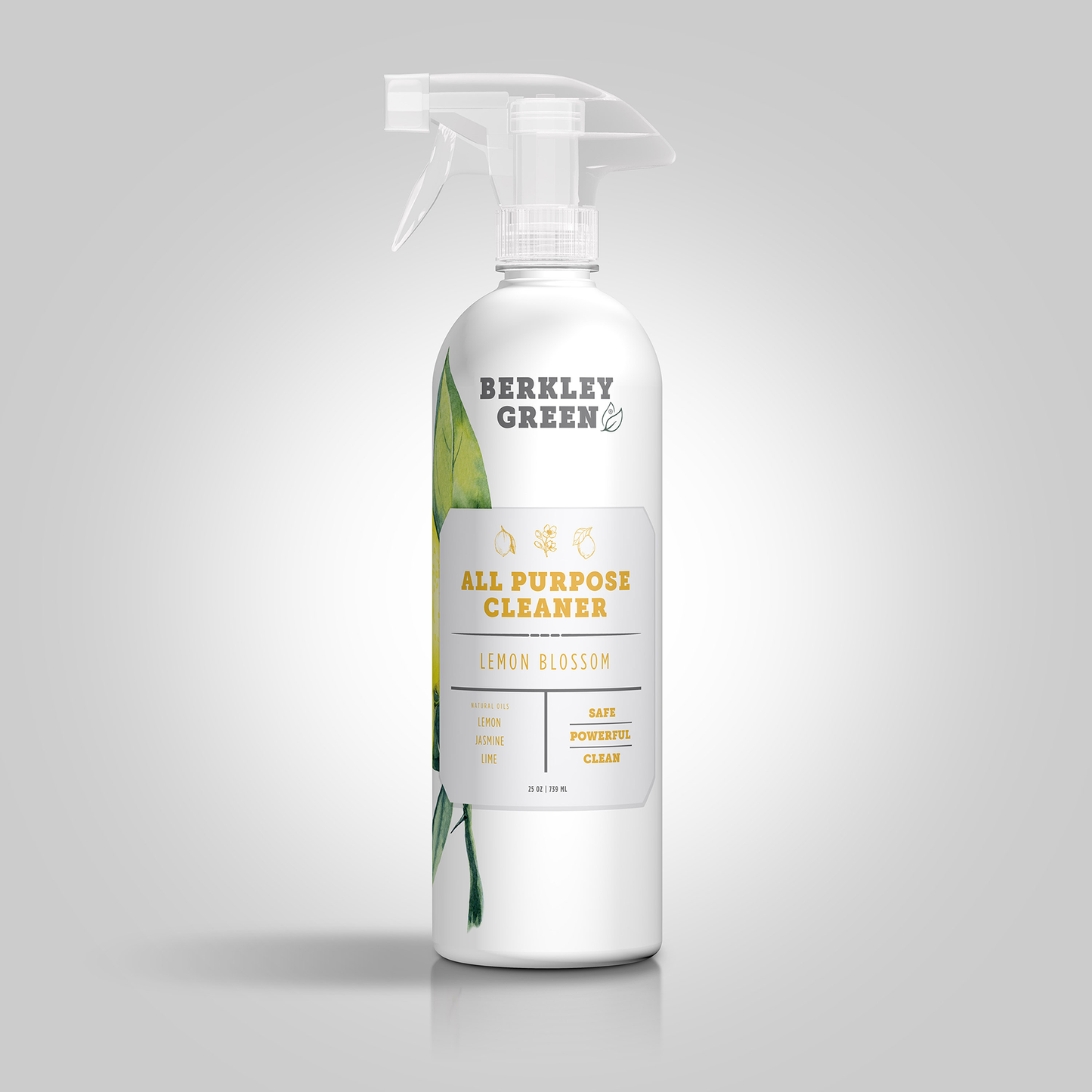 Berkley Green - Eco All Purpose Cleaner, Lemon Blossom (25oz bottle)