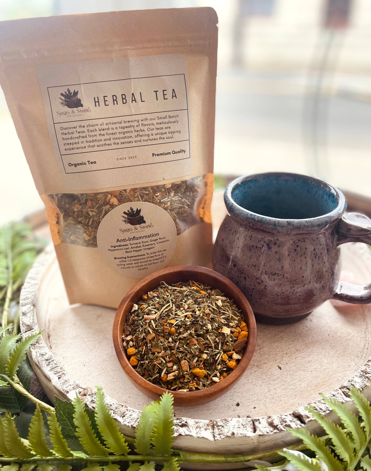 Sage & Stone Apothecary - Anti-Inflammation Herbal Tea