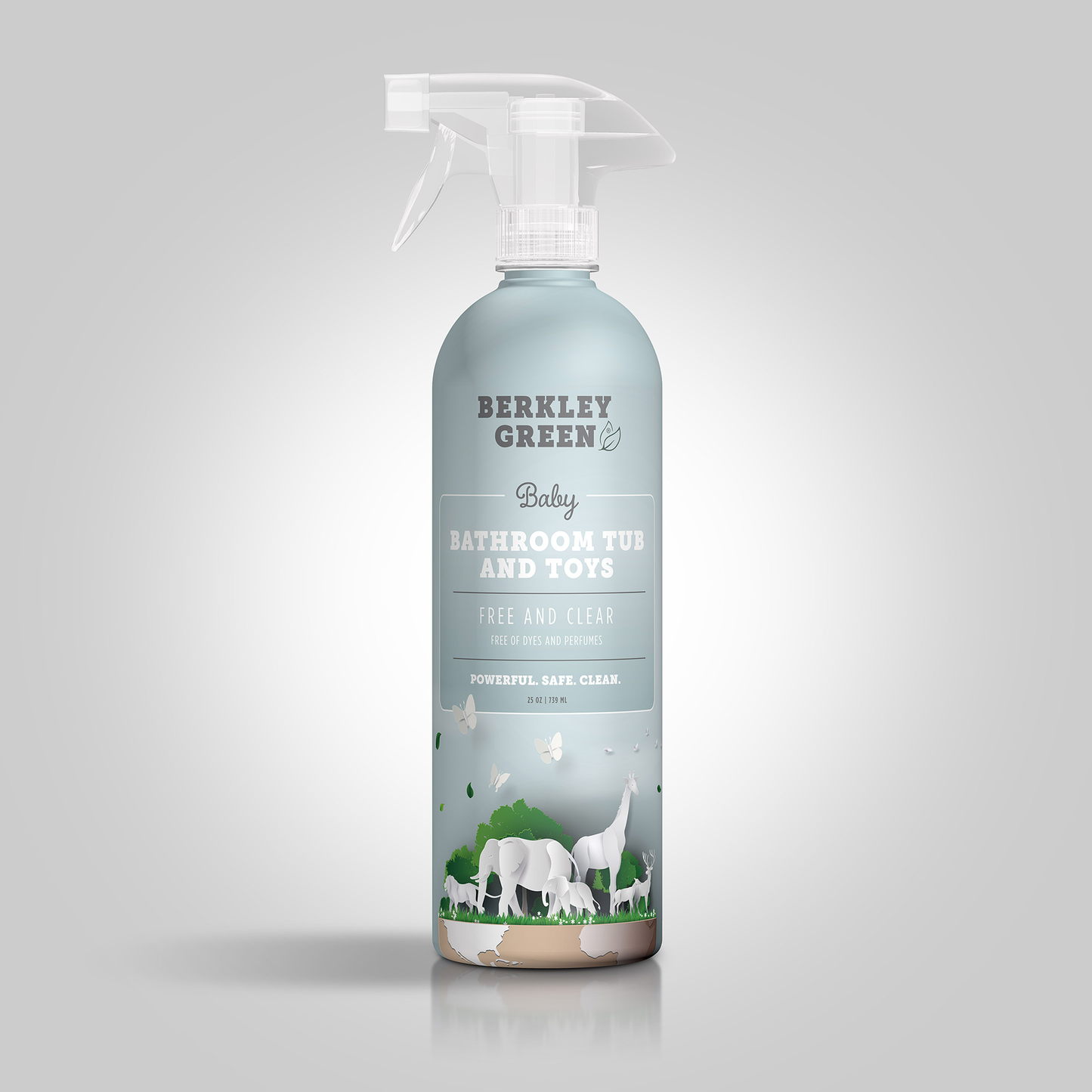 Berkley Green - Eco Baby Tub and Toy Cleaner (25oz bottle)