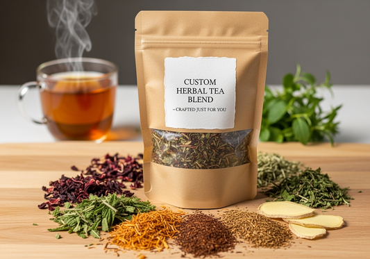 Custom Herbal Tea Blend – Crafted Just for You (12oz)